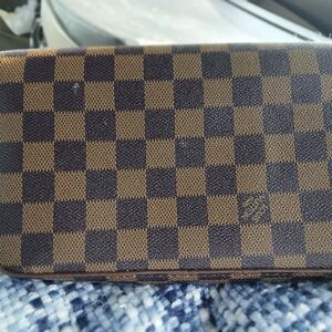 Louis Vuitton Checkered Brown and Black Wallet